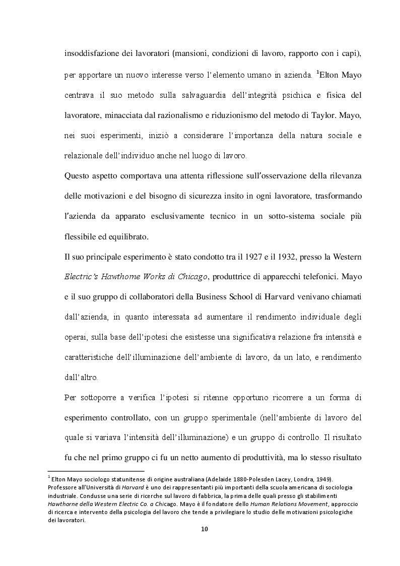 Estratto dalla tesi: La soddisfazione e l'insoddisfazione lavorativa nei lavoratori atipici