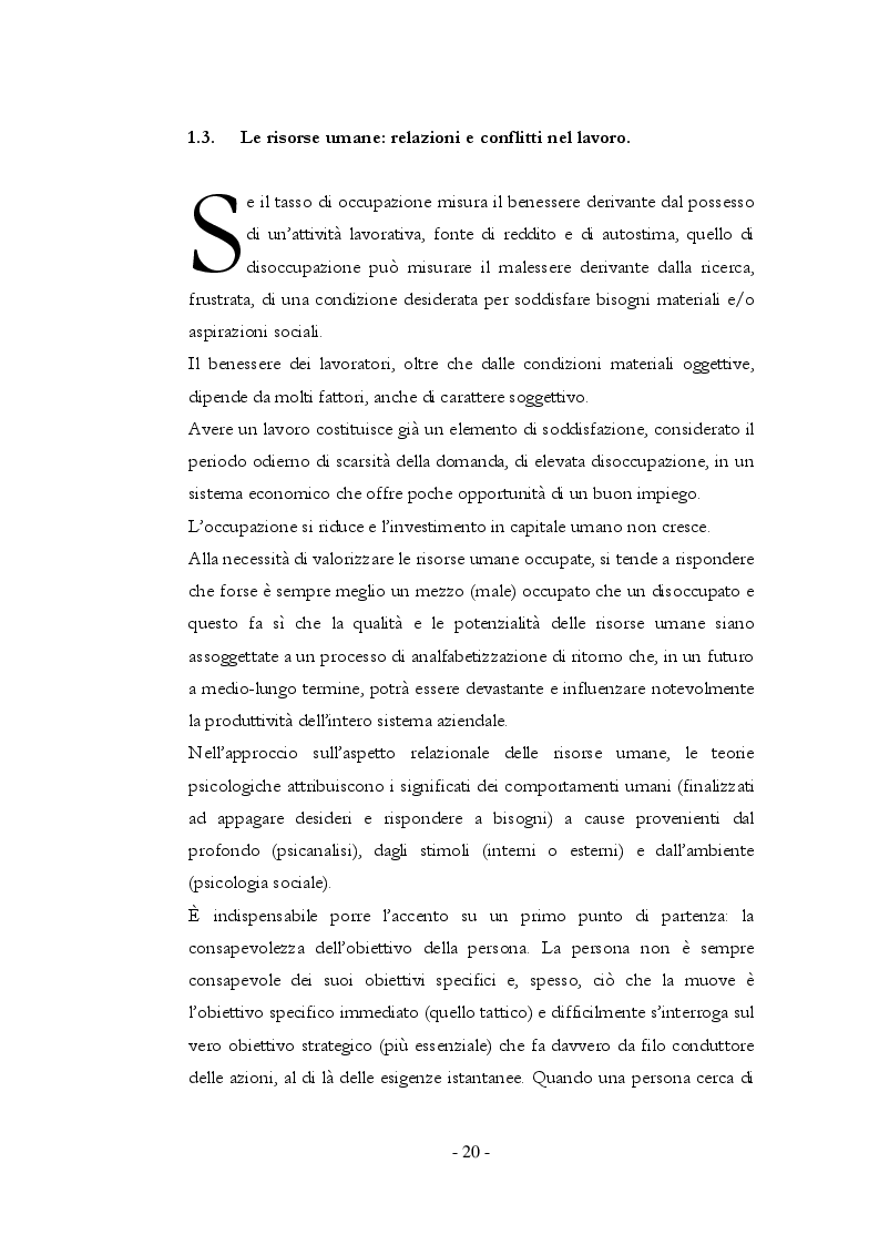 Estratto dalla tesi: Il Counseling nel mondo del lavoro: empowerment, progettazione e comunicazione formativa nelle aziende