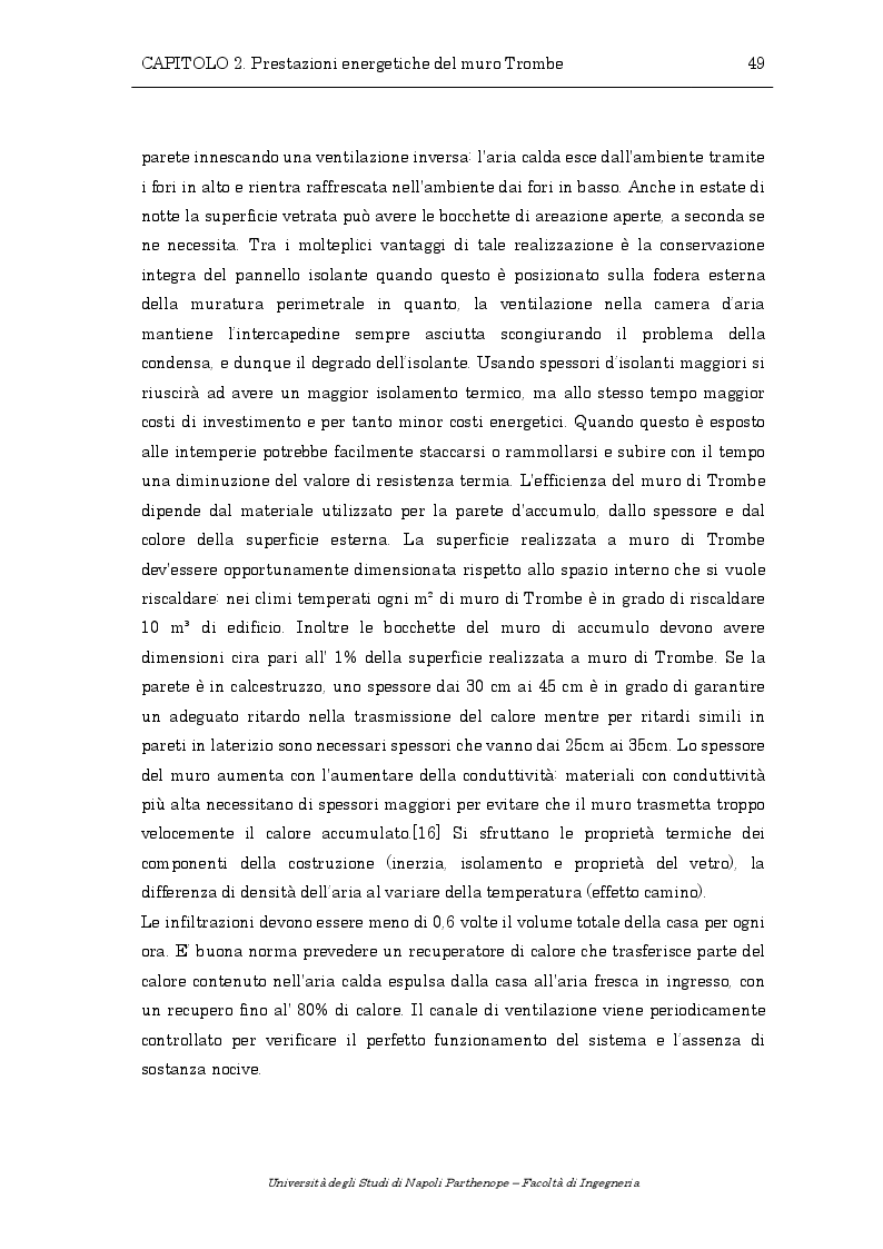 Anteprima della tesi: Analisi delle prestazioni energetiche di un muro di Trombe, Pagina 4