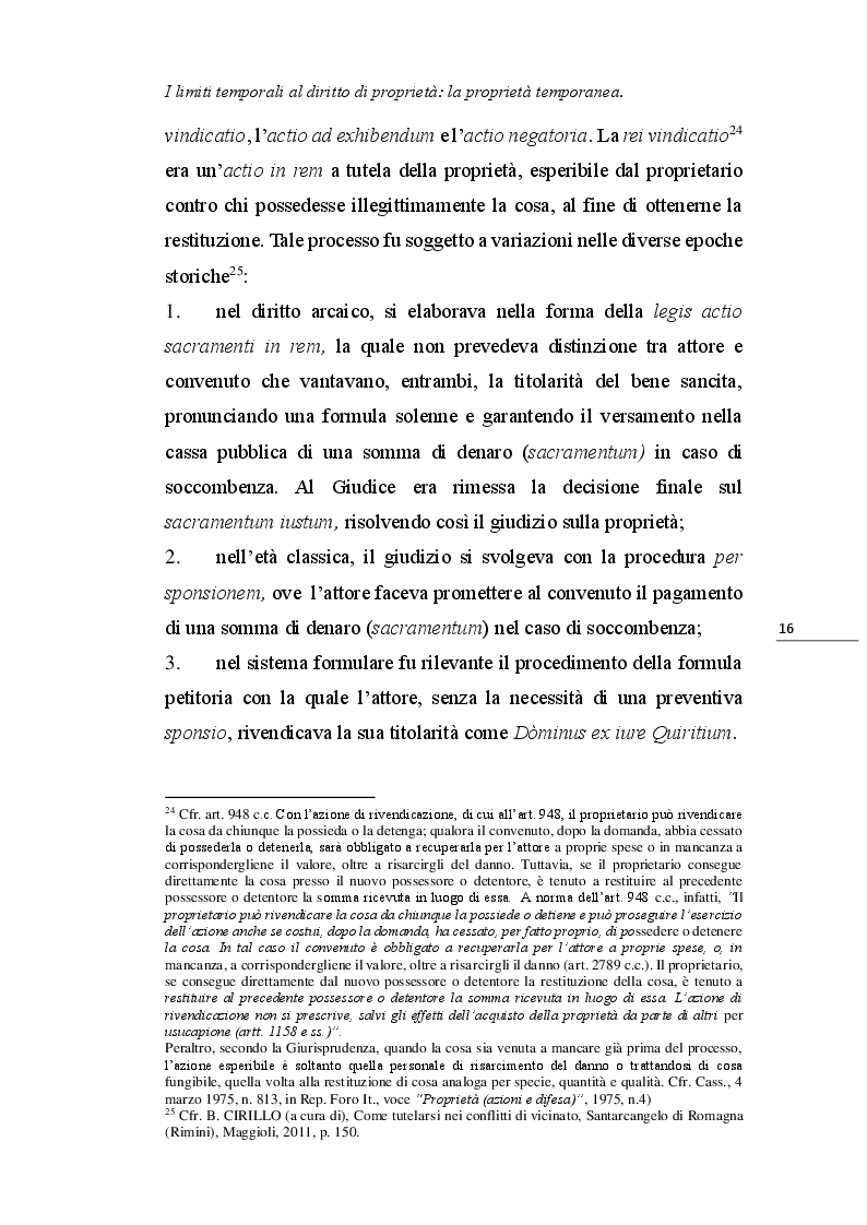 Estratto dalla tesi: I limiti temporali al diritto di proprietà: la proprietà temporanea