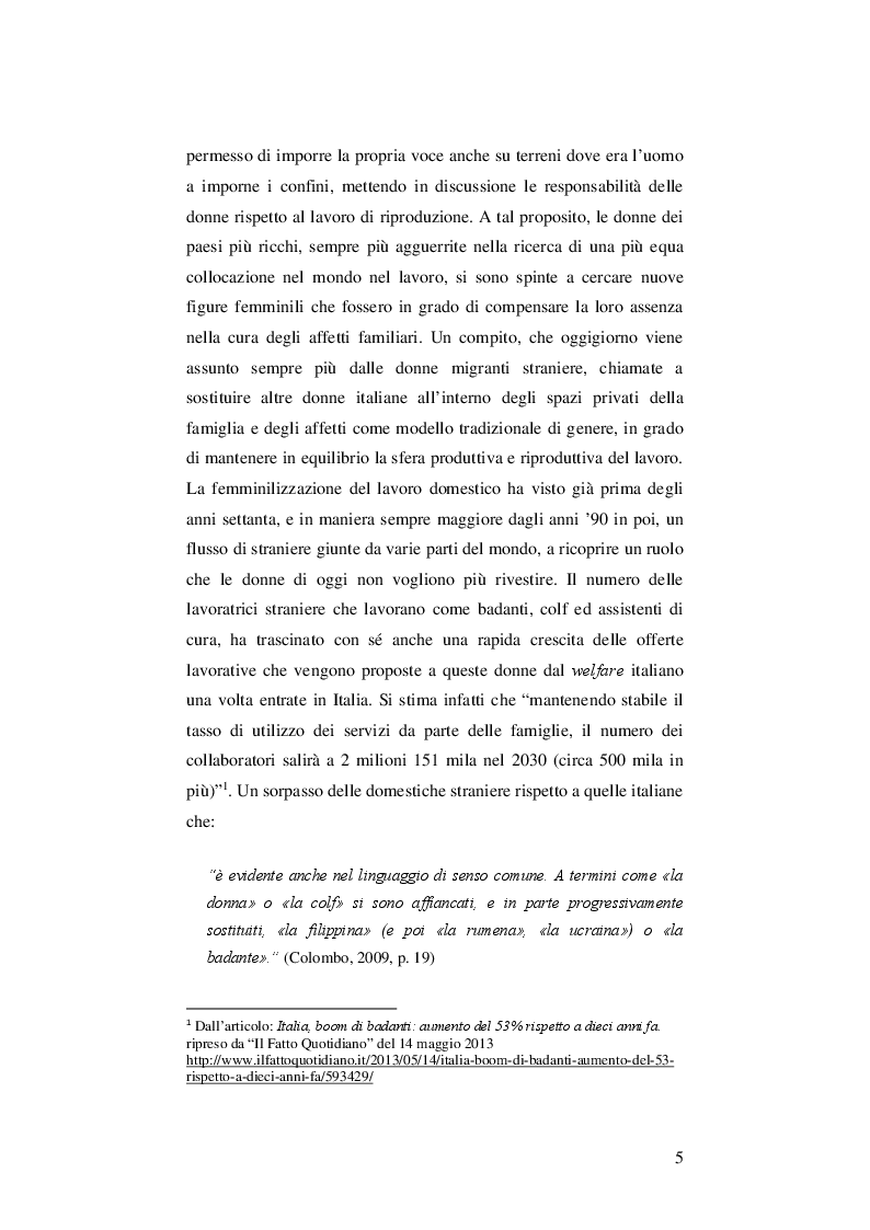 Anteprima della tesi: Da badante a moglie: un'analisi etnografica delle unioni tra donne rumene e uomini lucani, Pagina 3
