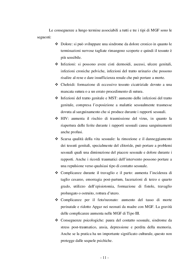 Estratto dalla tesi: Salute, diritto e cultura: l'ostetrica legale e forense nell'approccio alle mutilazioni genitali femminili