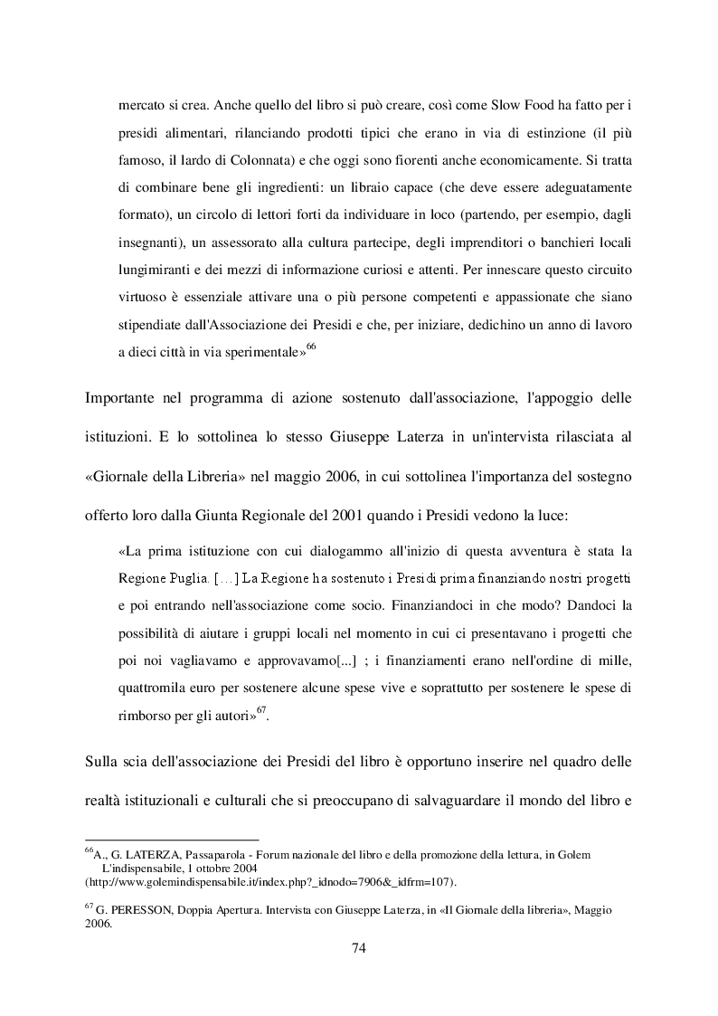 Estratto dalla tesi: L'editoria in Italia: il caso Progedit