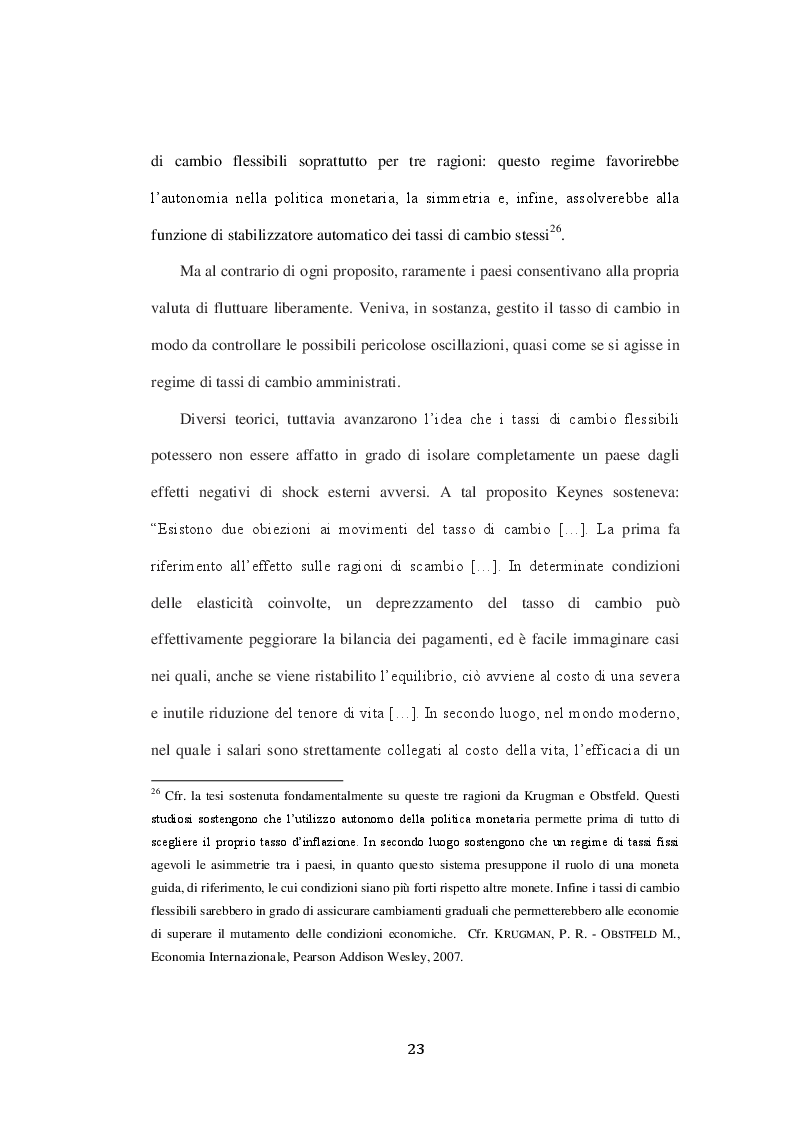 Estratto dalla tesi: Jean Paul Fitoussi: Politica Europea e crisi economico finanziaria