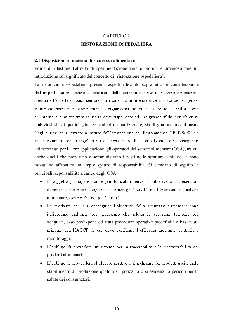 Estratto dalla tesi: La bioluminescenza: un metodo rapido per la validazione dei processi di sanificazione nella ristorazione ospedaliera