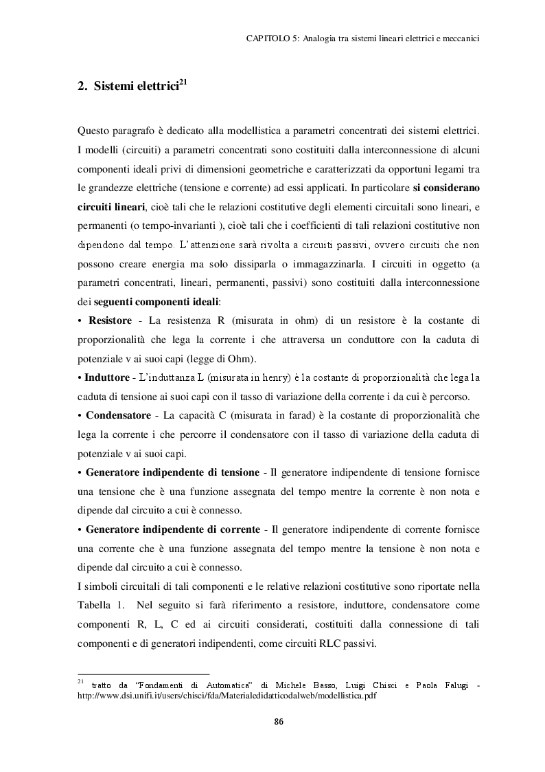 Estratto dalla tesi: Come ottimizzare l'analisi dei sistemi lineari con la matrice delle conduttanze