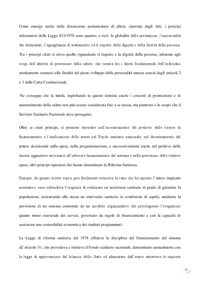 Estratto dalla tesi: Evoluzione strategica ed organizzativa dell'impresa Farmacia. tre casi a confronto.