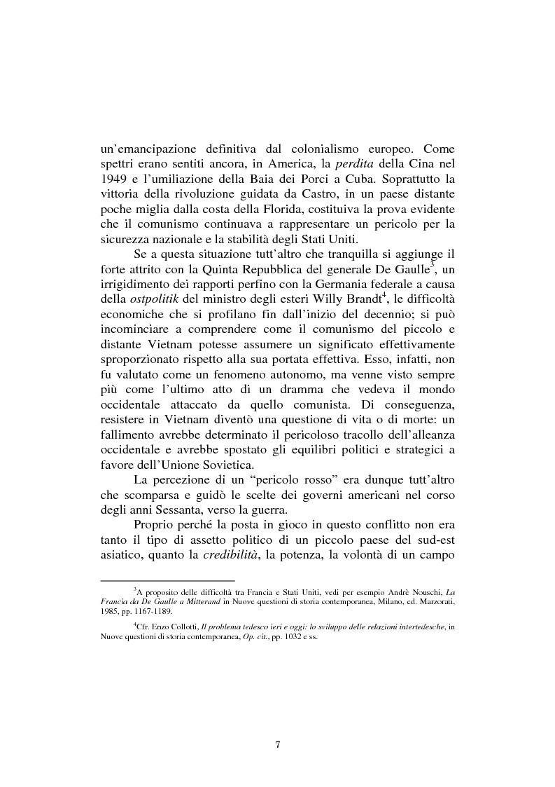 Anteprima della tesi: L'America in Vietnam attraverso la grande stampa italiana, 1967-1968, Pagina 3