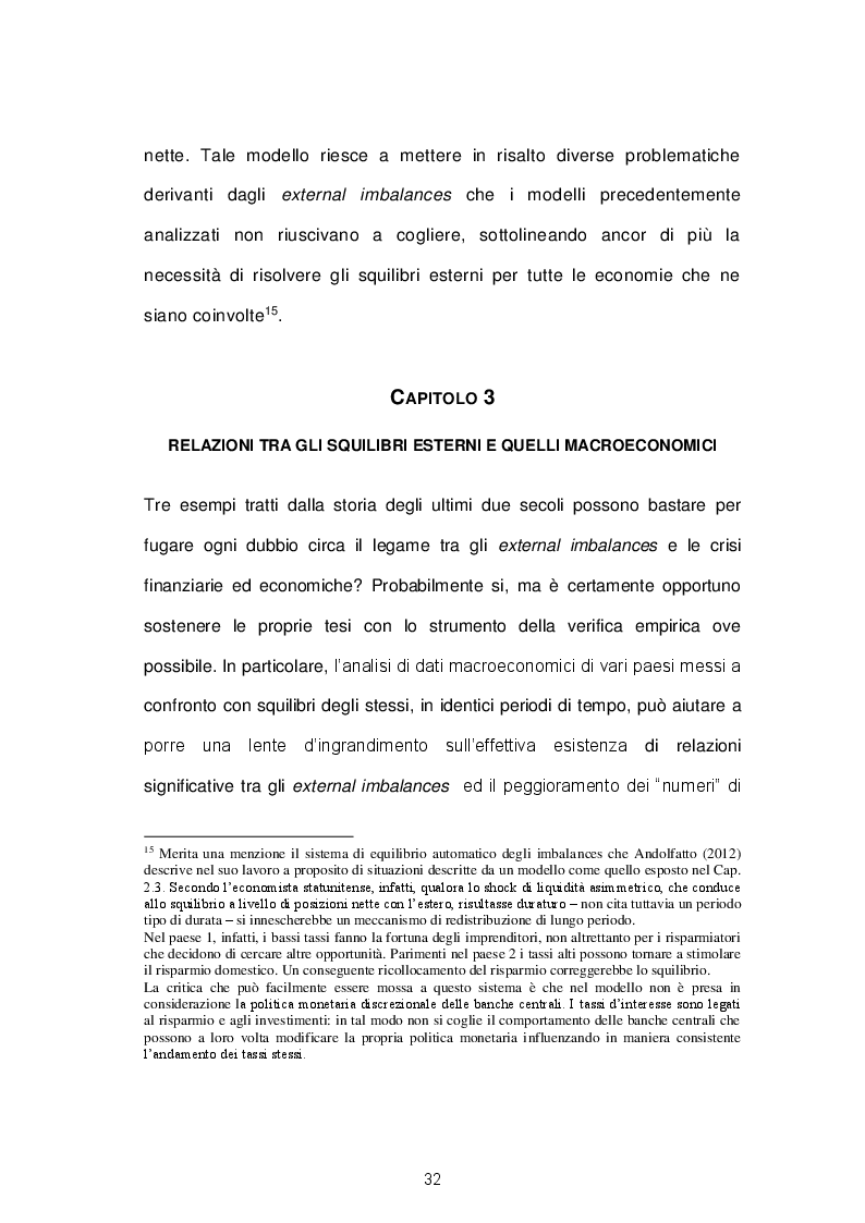 Estratto dalla tesi: Cause e conseguenze degli External Imbalances: una proposta per porvi rimedio nel contesto dell'Unione Economica e Monetaria Europea