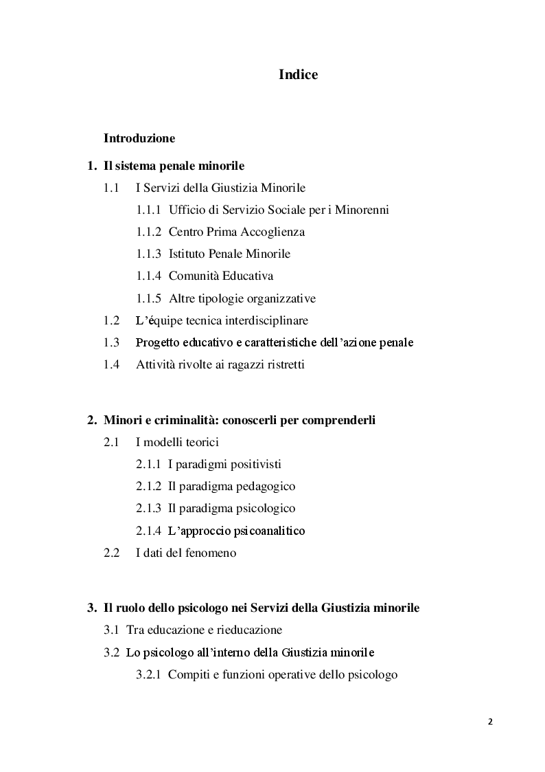 Indice della tesi: Quando l'umorismo ci aiuta a vivere: la forza della resilienza, Pagina 1