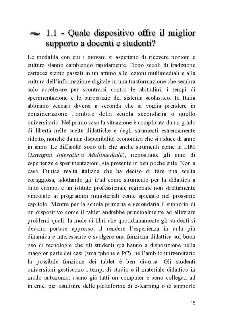Estratto dalla tesi: L'era dei tablet: espandere il libro e supportare le disabilità