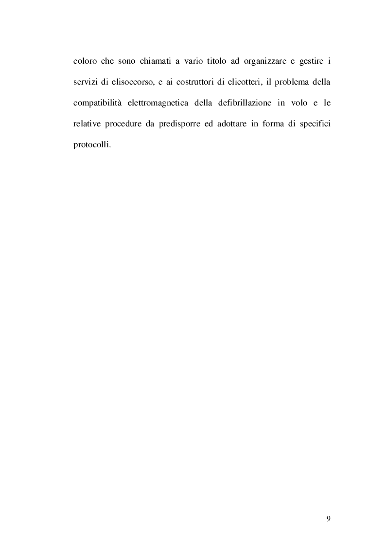 Anteprima della tesi: Gestione delle aritmie cardiache e defibrillazione in volo, Pagina 3