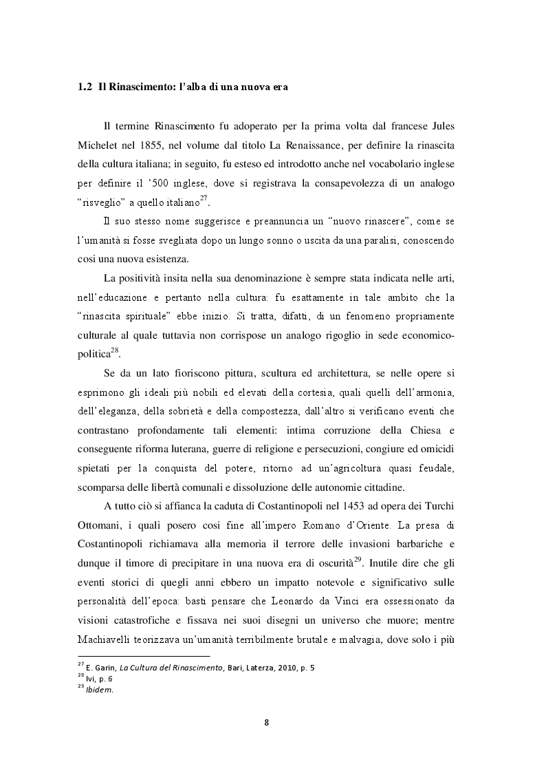 Estratto dalla tesi: Love and Be Silent. La retorica del silenzio in Shakespeare e nel King Lear