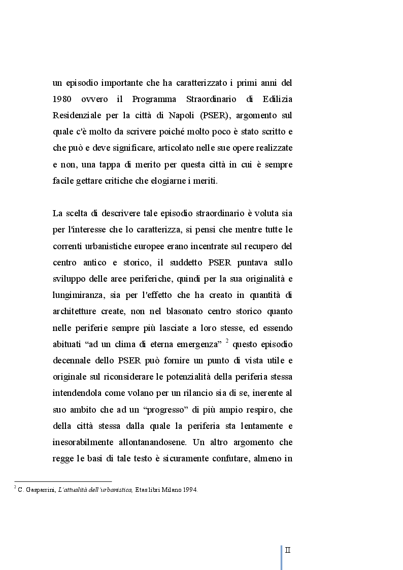 Anteprima della tesi: Le periferie di Napoli tra memoria ed oblio. La rivincita dei Casali e il caso studio di San Pietro a Patierno, Pagina 3