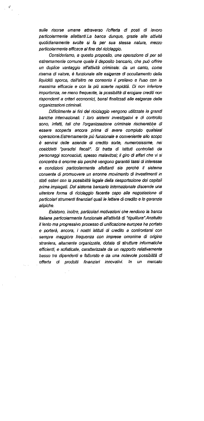 Anteprima della tesi: Il riciclaggio di proventi illeciti nel sistema finanziario contemporaneo, Pagina 4