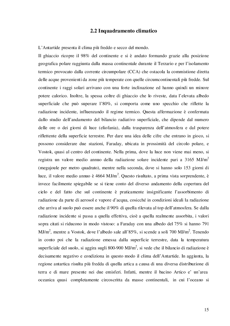 Estratto dalla tesi: Regime termico dei cunei di ghiaccio nella Terra Vittoria Settentrionale (Antartide)