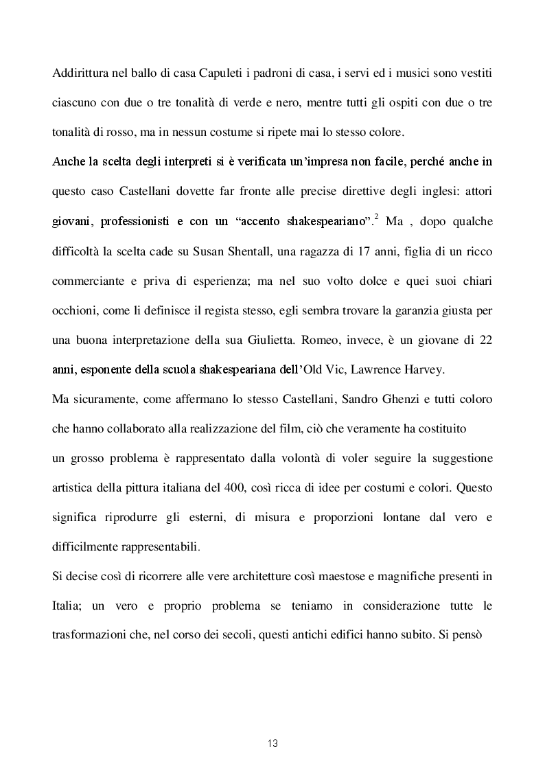 Estratto dalla tesi: Romeo and Juliet: dalla scena allo schermo