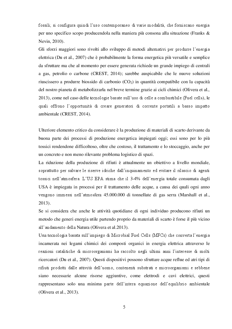 Anteprima della tesi: Ottimizzazione della metodica RT-qPCR applicata allo studio delle Microbial Fuel Cells, Pagina 4