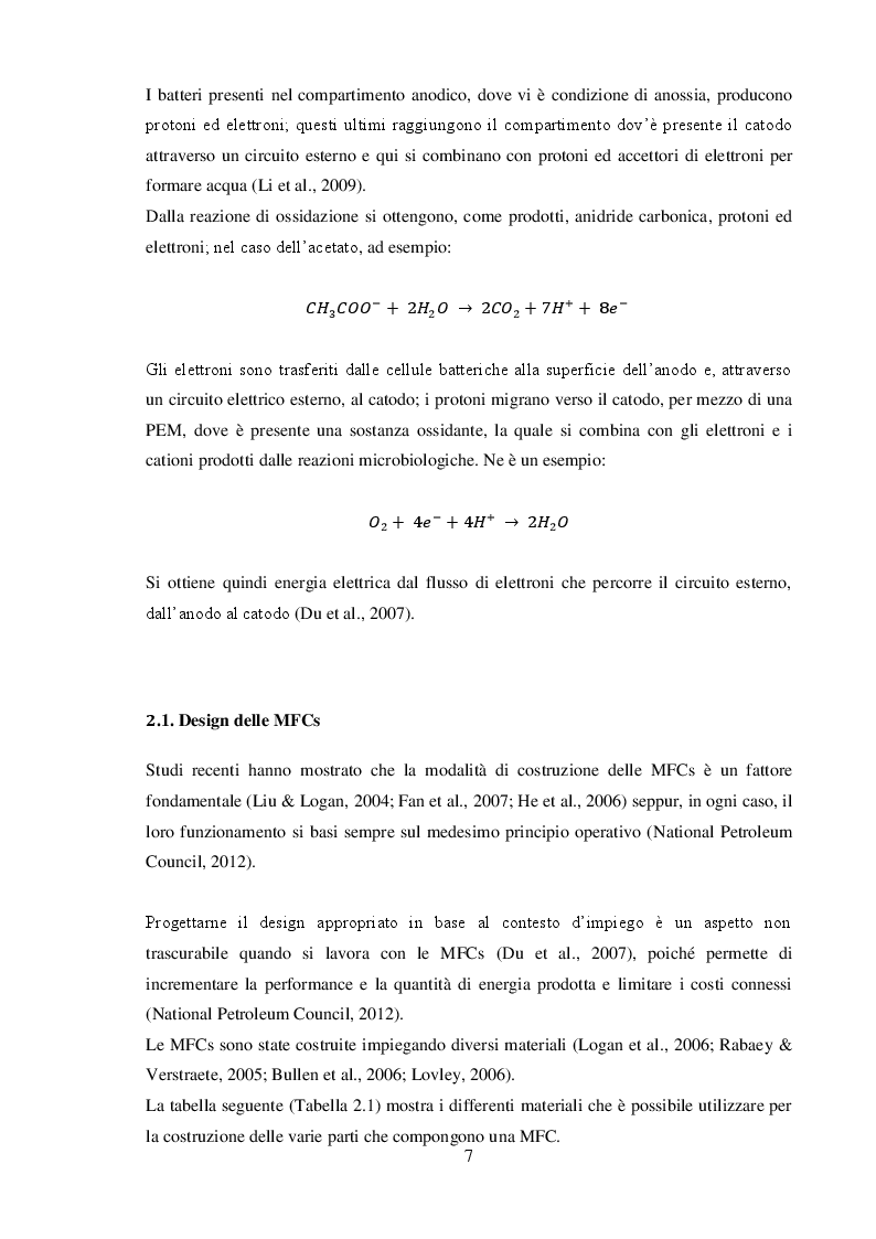 Anteprima della tesi: Ottimizzazione della metodica RT-qPCR applicata allo studio delle Microbial Fuel Cells, Pagina 6