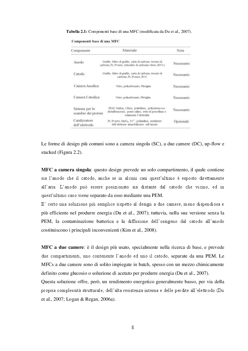 Anteprima della tesi: Ottimizzazione della metodica RT-qPCR applicata allo studio delle Microbial Fuel Cells, Pagina 7