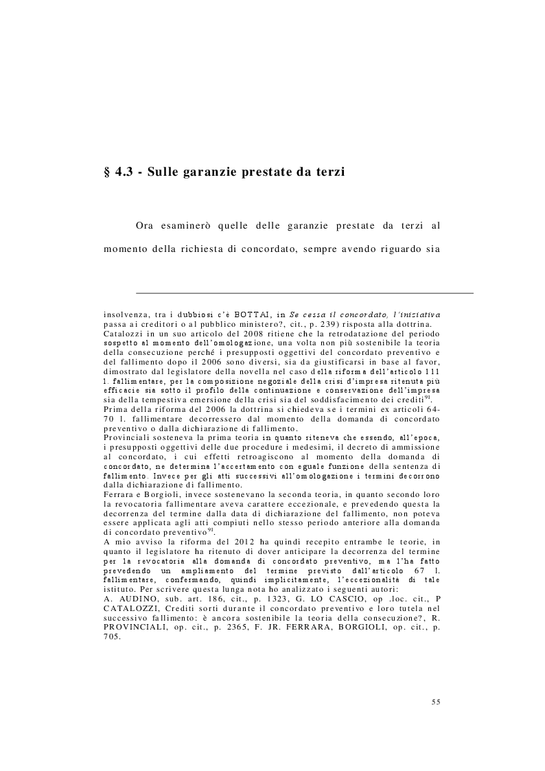 Estratto dalla tesi: Annullamento del concordato preventivo