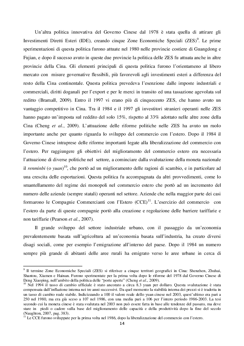 Estratto dalla tesi: Disuguaglianza e Polarizzazione Del Reddito Durante la Transizione Economica Nella Repubblica Popolare Cinese.