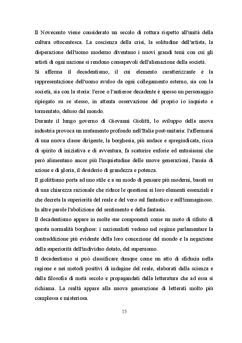 Estratto dalla tesi: Il delitto nel teatro tra Ottocento e Novecento