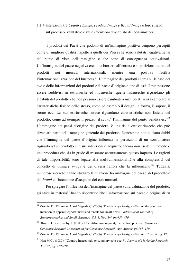 Estratto dalla tesi: Scelte distributive del Made in Italy nei mercati internazionali