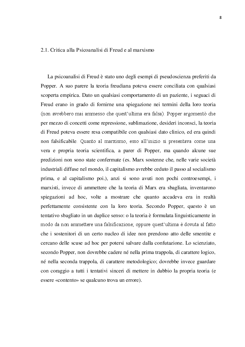 Estratto dalla tesi: La conoscenza e il problema mente-corpo in Karl Popper