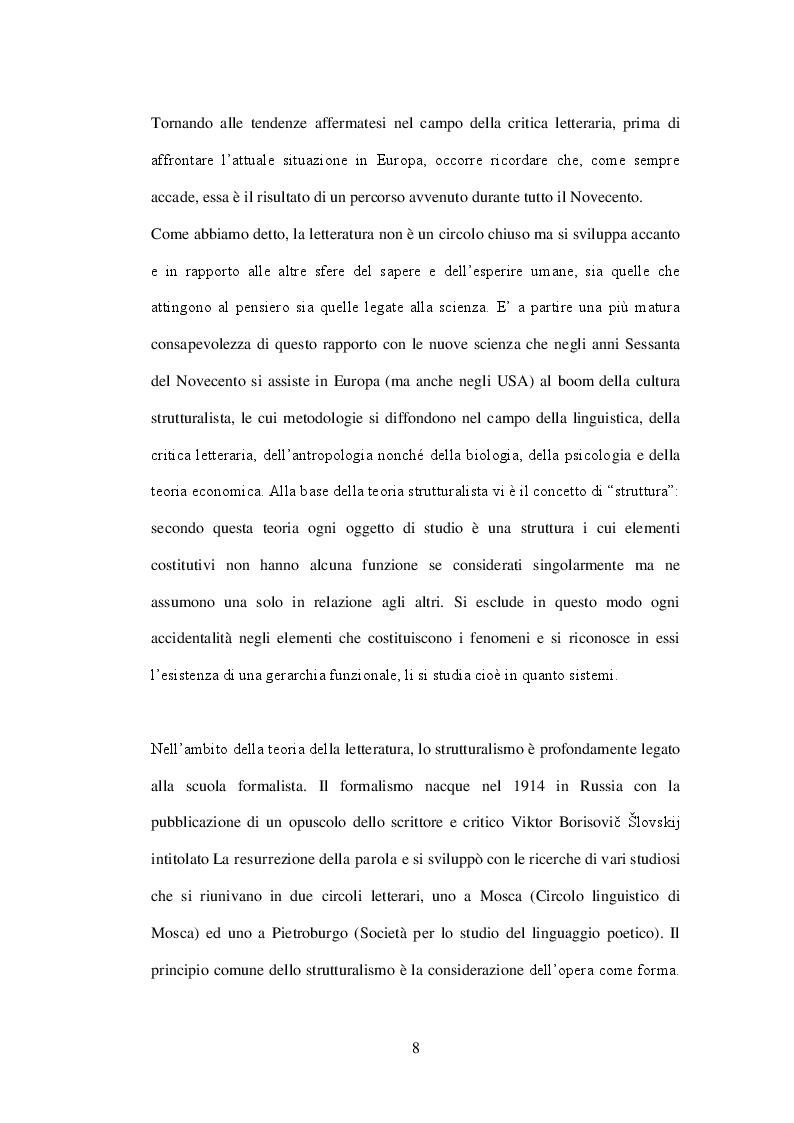 Estratto dalla tesi: Letteratura ai margini. Un sistema in squilibrio
