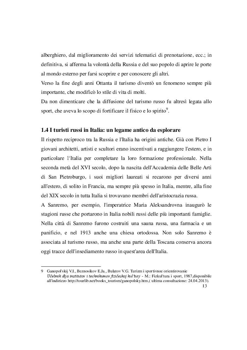 Estratto dalla tesi: La lingua russa del turismo: analisi della rivista «Vojaž»