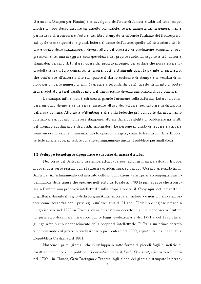 Estratto dalla tesi: La morte del giornale cartaceo