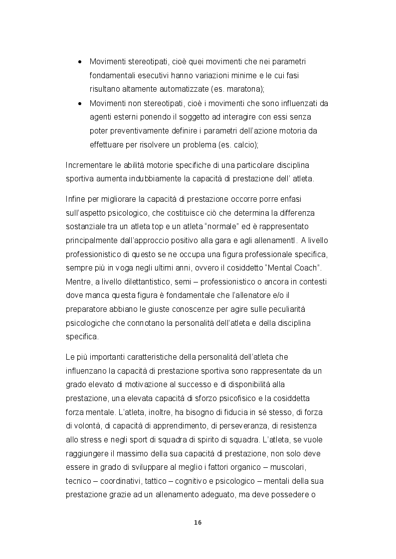 Estratto dalla tesi: La preparazione fisica del calciatore