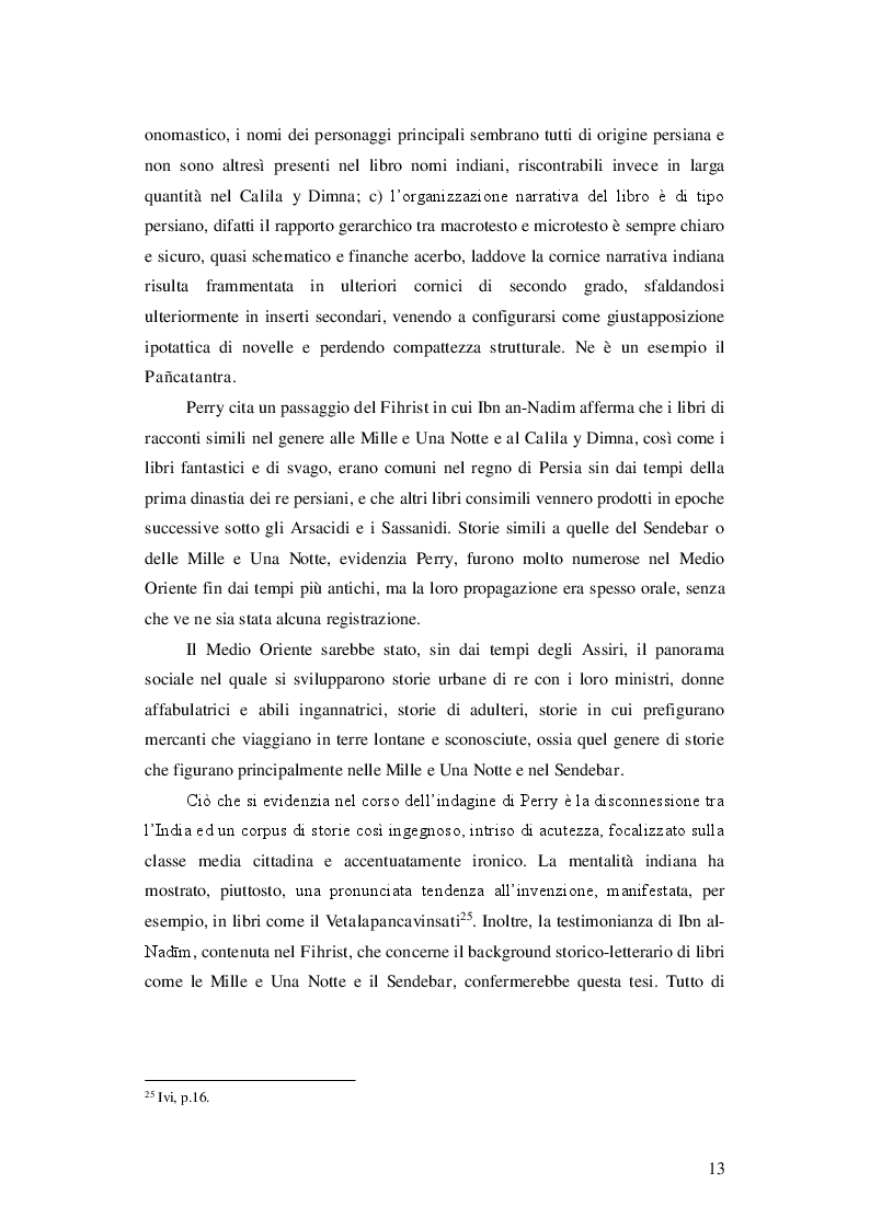 Estratto dalla tesi: «El mayor saber que en en mundo ay es dezir»: il Sendebar
