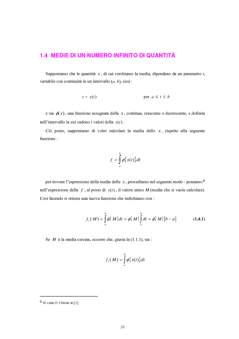 Anteprima della tesi: Applicazione di alcune disuguaglianze all'andamento di funzioni finanziarie e attuariali, Pagina 11