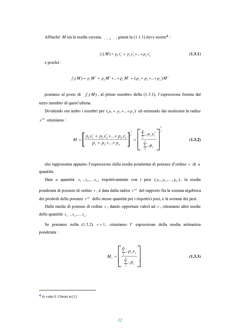 Anteprima della tesi: Applicazione di alcune disuguaglianze all'andamento di funzioni finanziarie e attuariali, Pagina 7