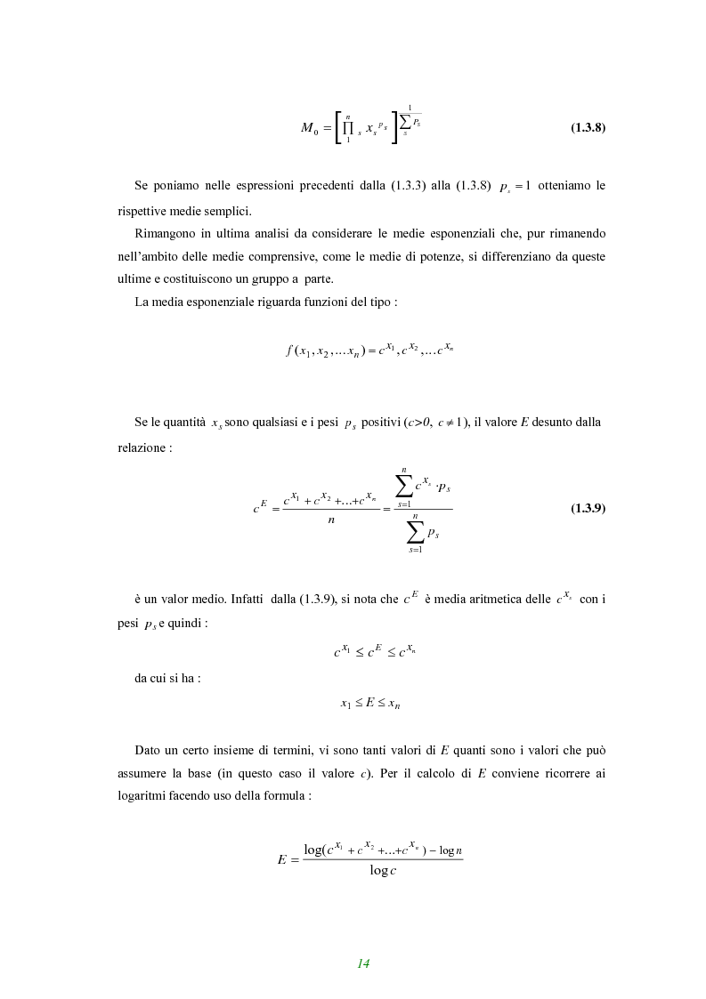 Anteprima della tesi: Applicazione di alcune disuguaglianze all'andamento di funzioni finanziarie e attuariali, Pagina 9