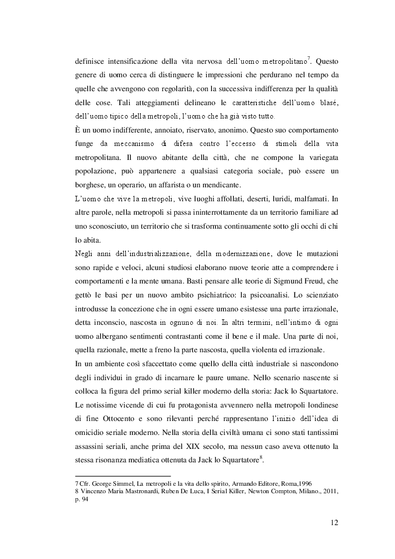 Estratto dalla tesi: Serial killer e serial consumer: il nuovo confine tra Jekyll e Hyde nella produzione seriale