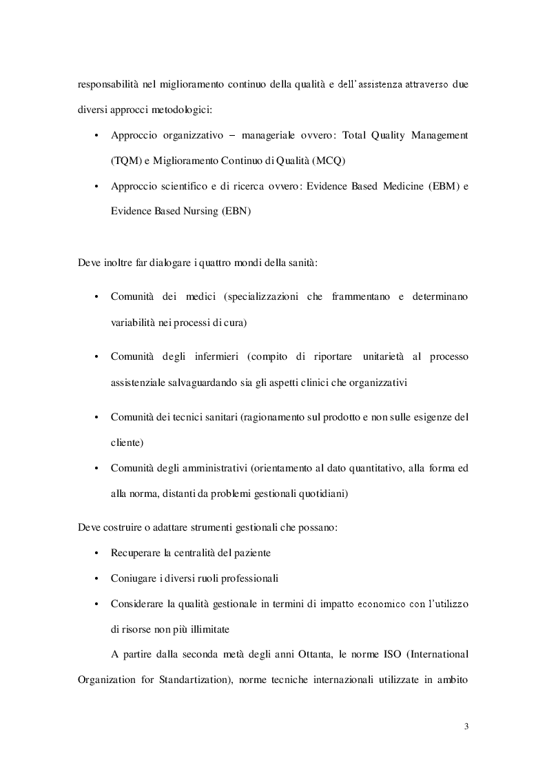 Anteprima della tesi: Ambulatori di cardiologia - Inserimento e formazione del nuovo assunto, Pagina 4