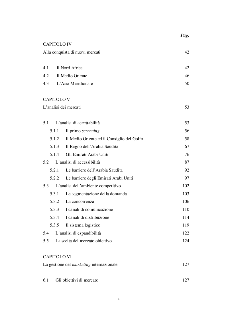Indice della tesi: L'Internazionalizzazione di un'impresa siciliana della filiera del legno-arredo: il caso della "Dott. Orazio Torrisi Legnami srl"., Pagina 2