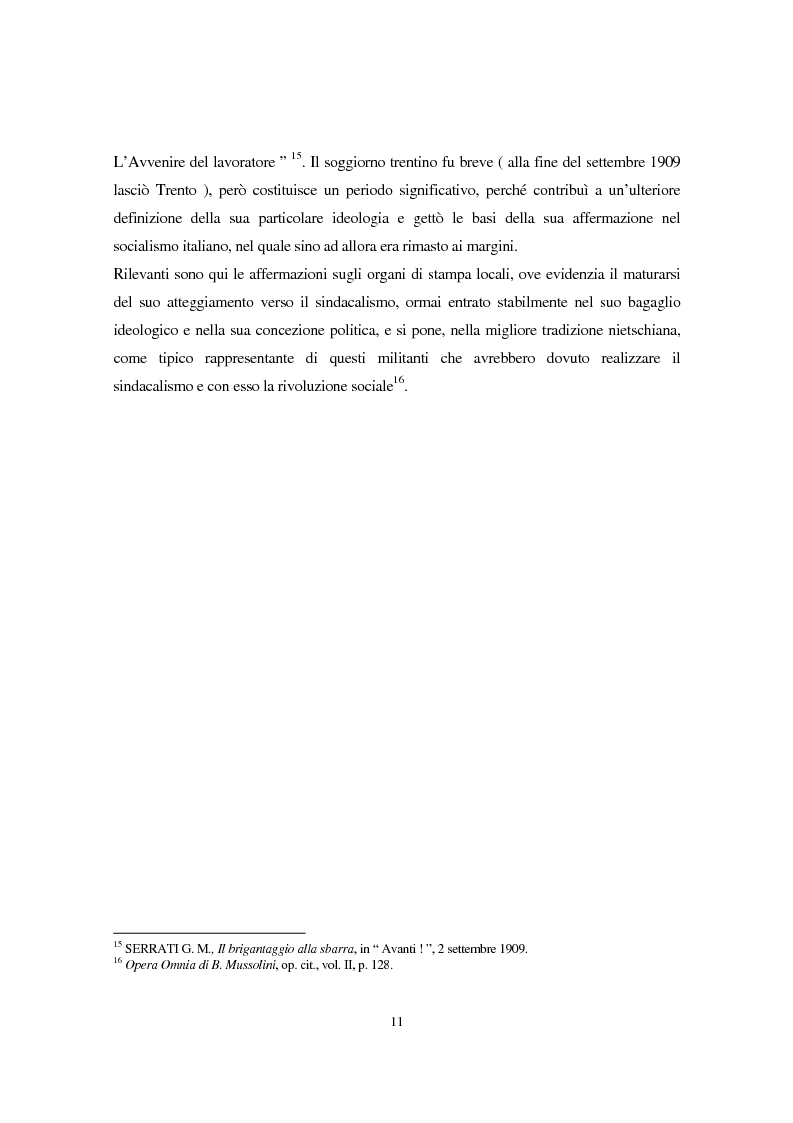 Anteprima della tesi: Benito Mussolini e la politica economica italiana, Pagina 8