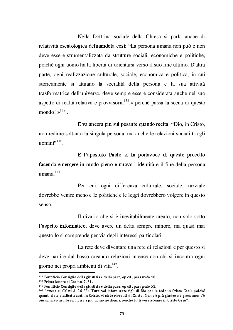 Estratto dalla tesi: Il diritto naturale cristiano. La dottrina di San Paolo