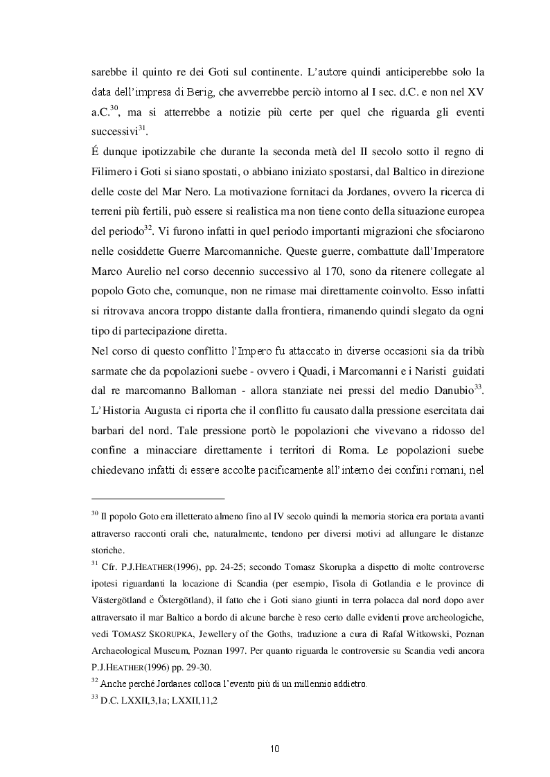 Estratto dalla tesi: Gli Imperatori e i Goti dalla Battaglia di Adrianopoli al Sacco di Roma