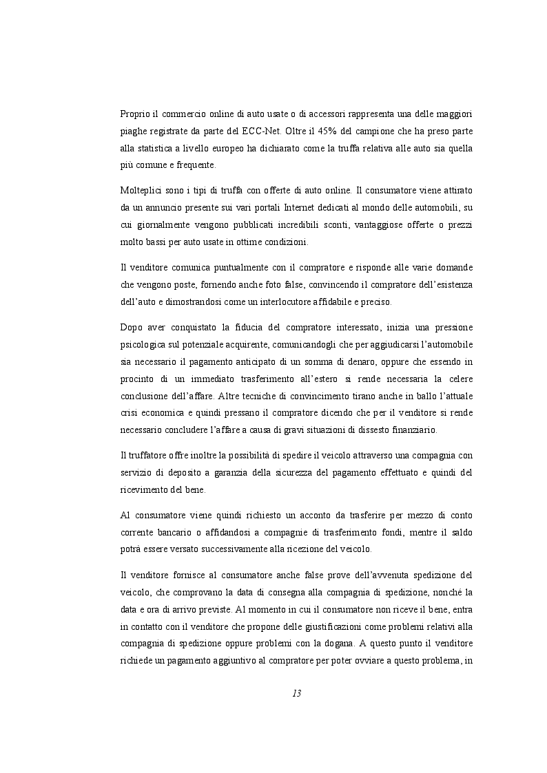 Estratto dalla tesi: La nascita di impresa nel settore della compravendita di auto online
