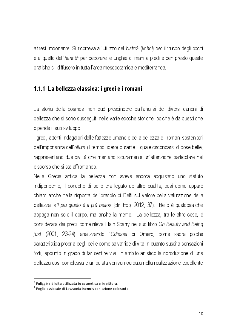 Anteprima della tesi: La cosmesi e le sue politiche distributive. L'influenza nel rapporto con il distributore. Il caso Cosmitalia., Pagina 8
