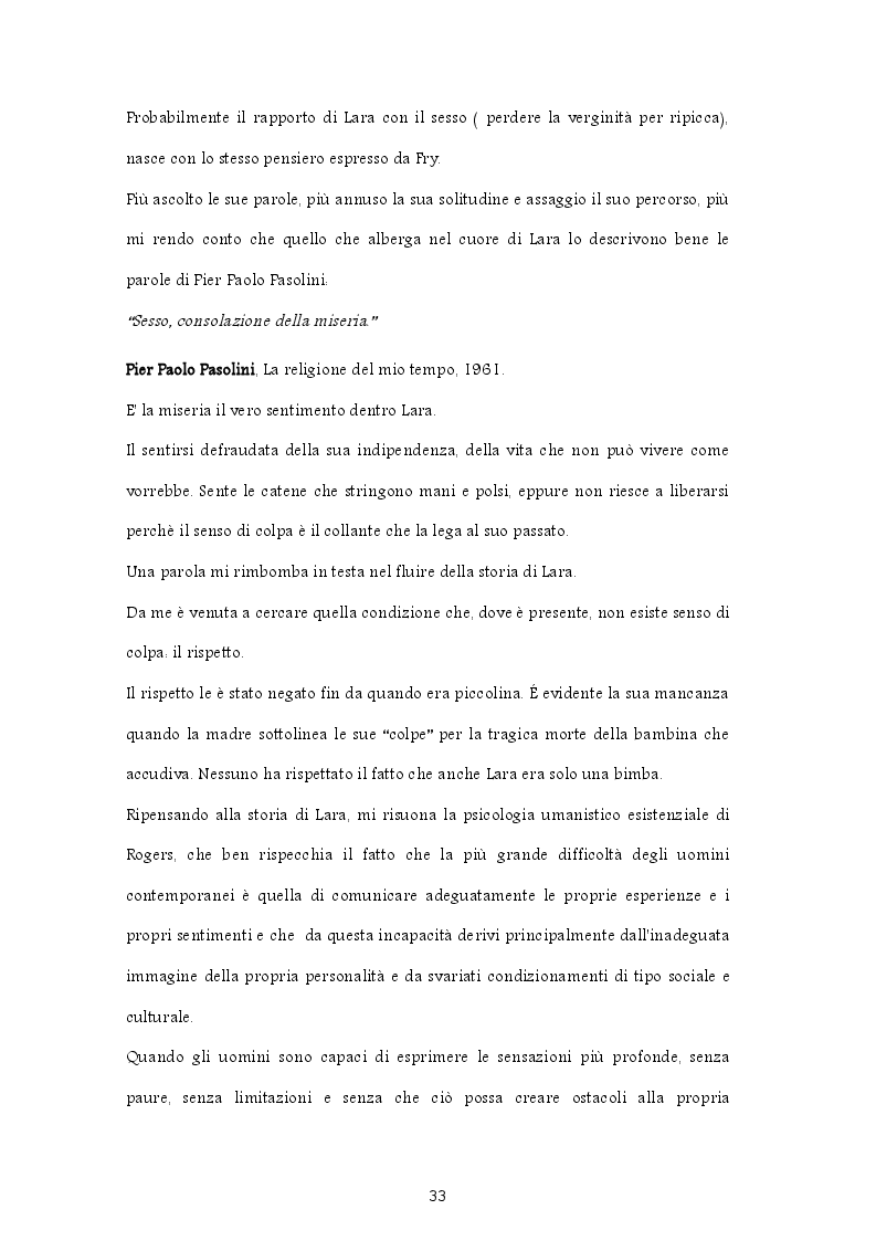 Estratto dalla tesi: Mi lasciate crescere per favore? L'uccellino che non poteva volare.