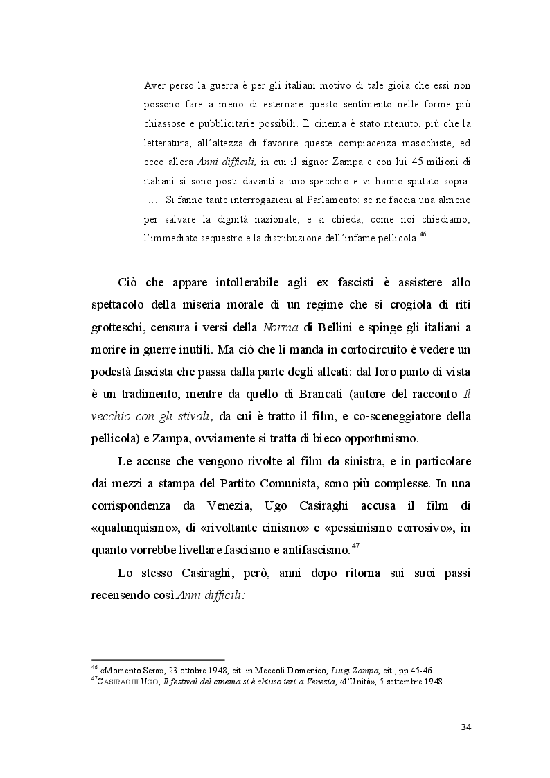 Estratto dalla tesi: Un cinema popolare e civile: L'Onorevole Angelina