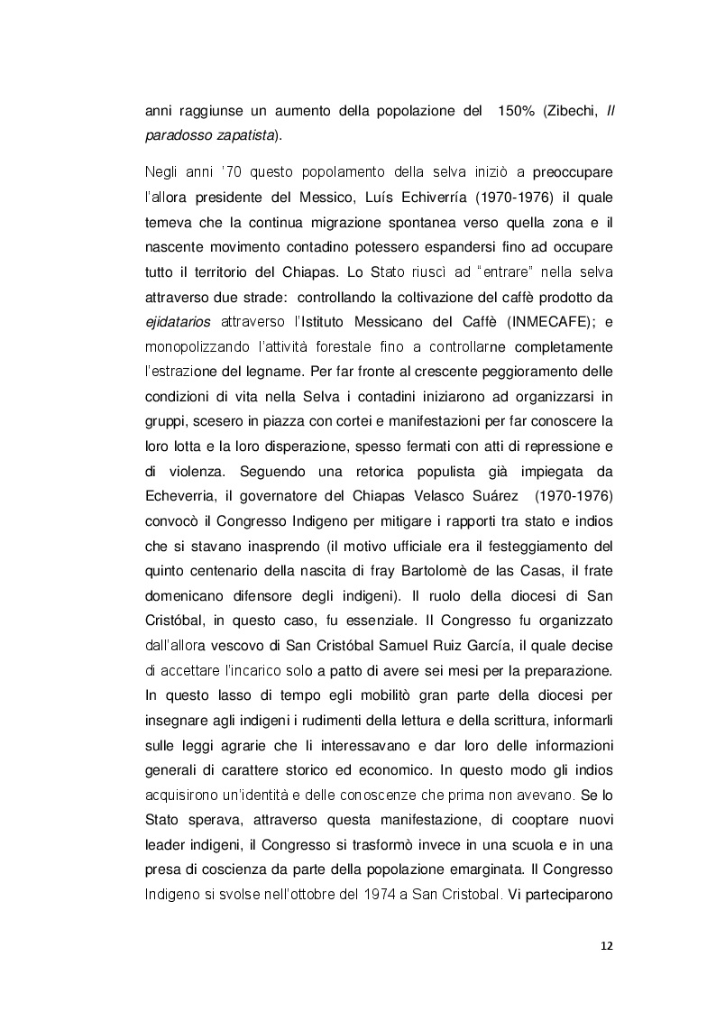 Estratto dalla tesi: ''Comandare ubbidendo'': la lotta del popolo di mais. Donne zapatiste in resistenza.
