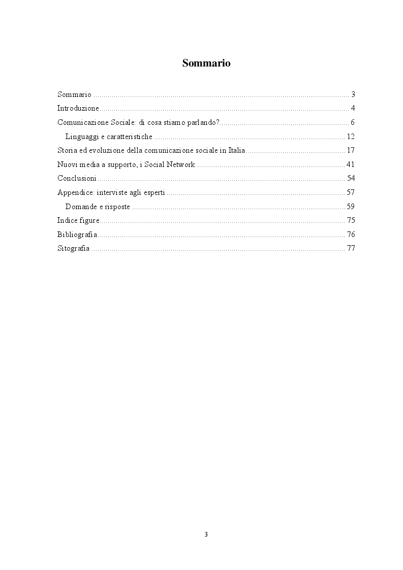 Indice della tesi: Evoluzione della comunicazione sociale, dalla Pubblicità Progresso alle campagne shock, Pagina 1