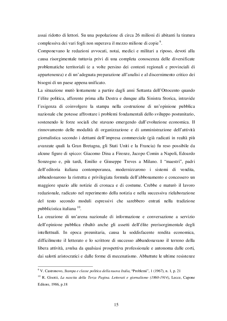Estratto dalla tesi: Dalla stampa al web: passato, presente e futuro della critica, del giornalismo e dell'informazione culturale tra innovazione e rivoluzione